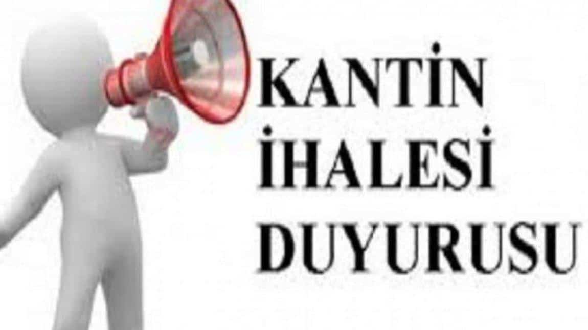 Okul Kantin İhalesi