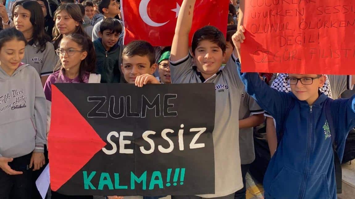 OKULCA GAZZE'NİN YANINDAYIZ